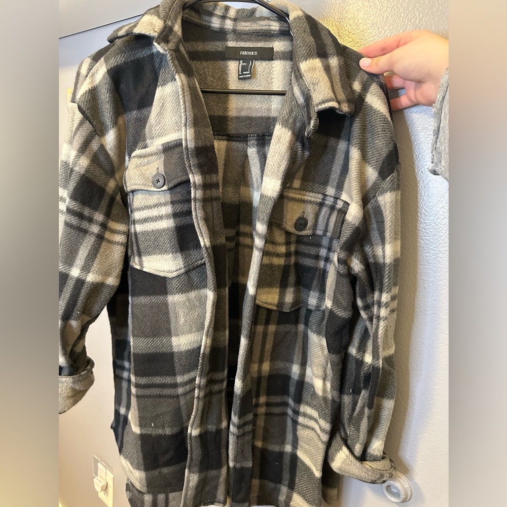 Forever 21 Plaid Jacket